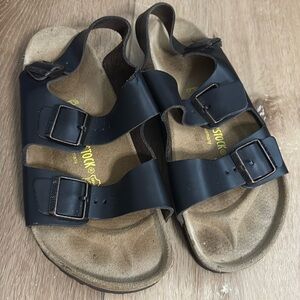 Birkenstock Milano Sandal 41 brown leather